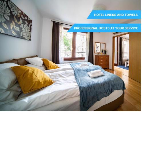 Soho Budapest 304, 4 ppl, AC, FAST WIFI, Smart TV