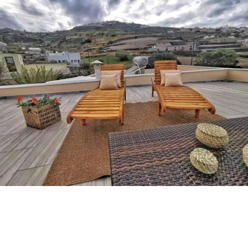 Spacious house for 6, view 360 ,in the vineyards