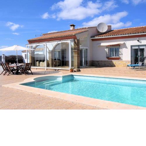 Spacious Villa in Arenas with Private Pool and Sea View