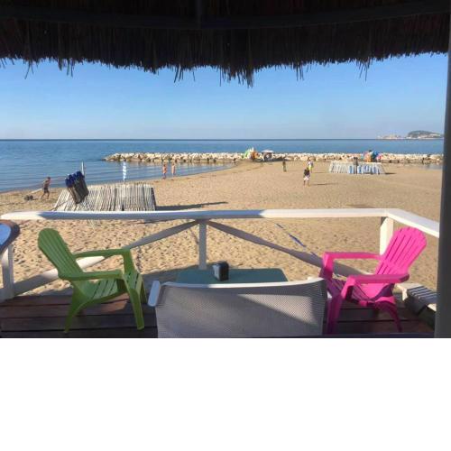 SPIAGGIA 350mt PANORAMICA ARIA COND INTERNET TERRAZZA 2CAMERE 2BAGNI