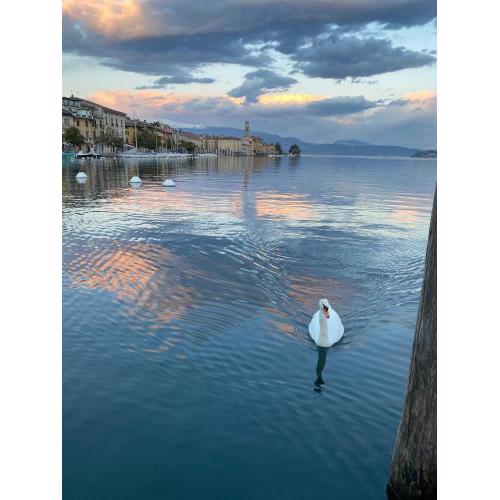 Splendido appartamento in palazzo signorile FRONTE LAGO DI GARDA nel cuore del centro di Salò