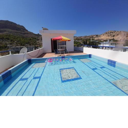 Stegna Sunrise Suite with private pool & sea view