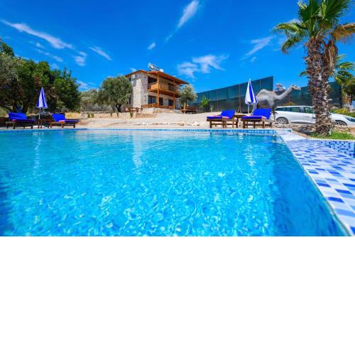 Stone Architecture Villa for 4 People in Muğla, Seydikemer - Awz189