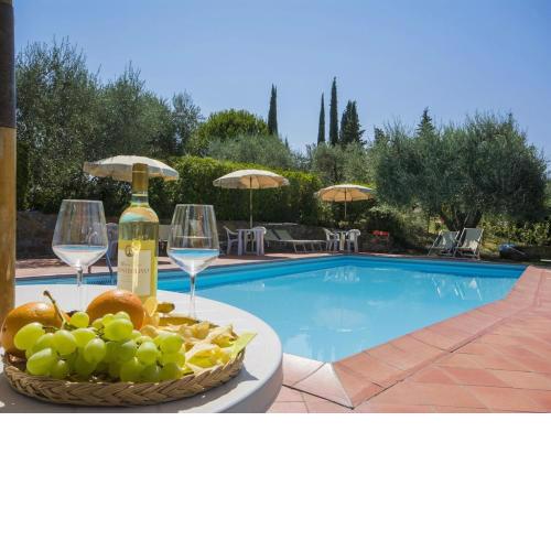 Stone Farmhouse in Castelfiorentino with Swimming Pool