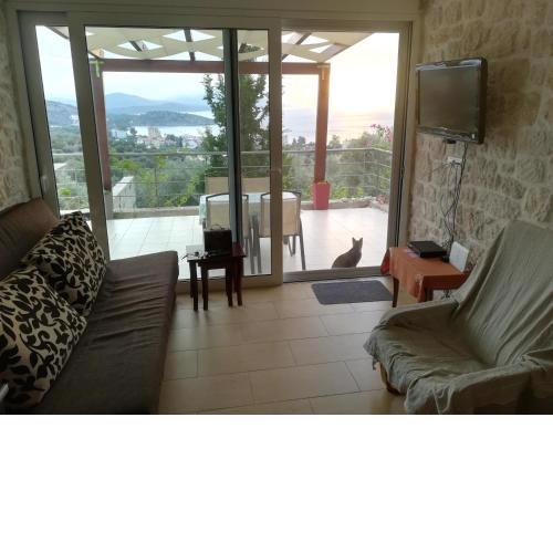 Stone House in olive grove