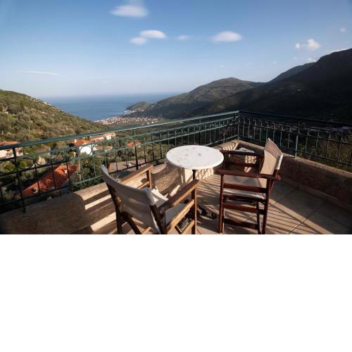 Stone house with panoramic view