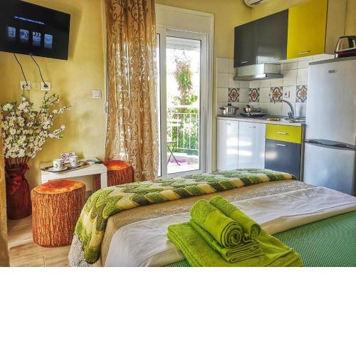 Studio apartment by the sea at Spathies Beach