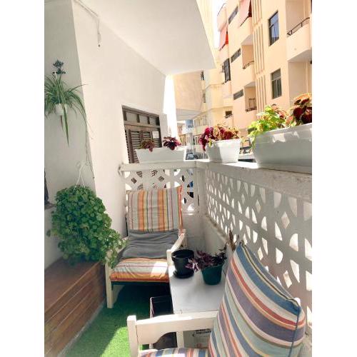 Studio at El Medano 100 m away from the beach with enclosed garden and wifi