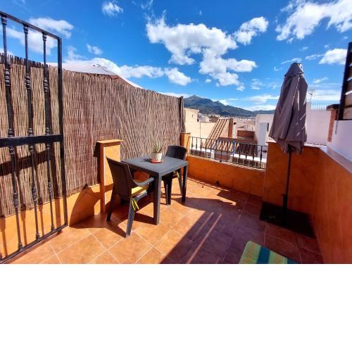 Studio at Nerja 500 m away from the beach with city view furnished terrace and wifi