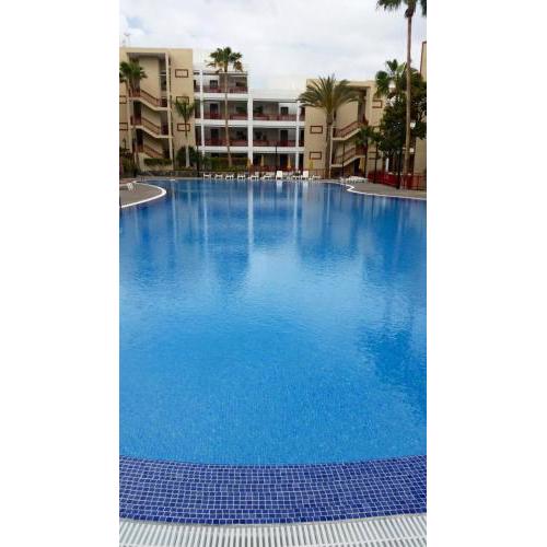 Studio at Palm Mar 750 m away from the beach with shared pool furnished terrace and wifi