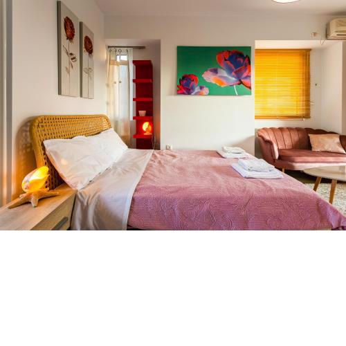 Studio Rosa on the beach