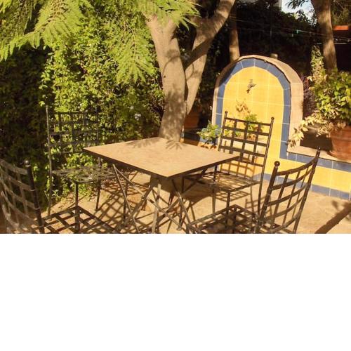 Studio with enclosed garden and wifi at Lorca