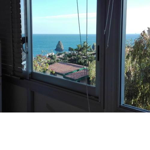 Studio with furnished balcony and wifi at Aci Castello