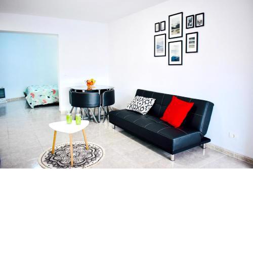Studio with furnished terrace and wifi at Los Realejos 3 km away from the beach