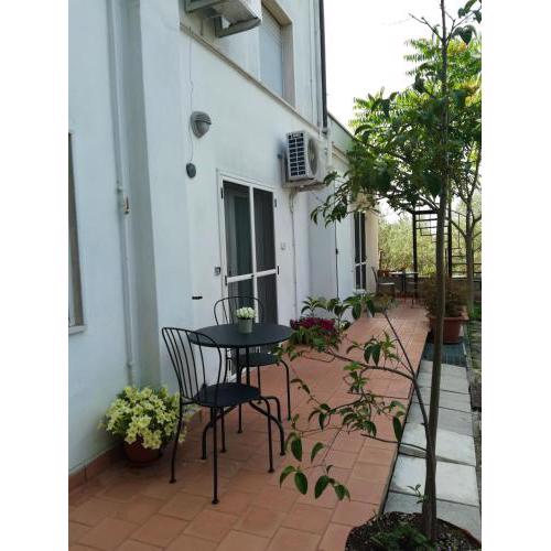 Studio with furnished terrace and wifi at Matera