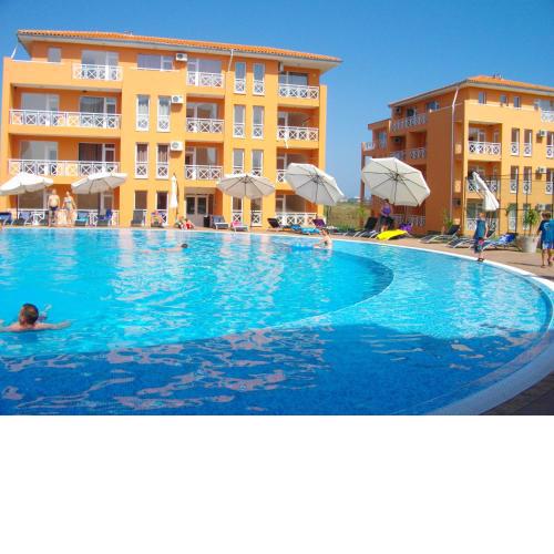 Studio with shared pool and balcony at Tankovo 3 km away from the beach