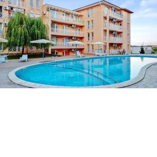Studio with shared pool at Tankovo 3 km away from the beach