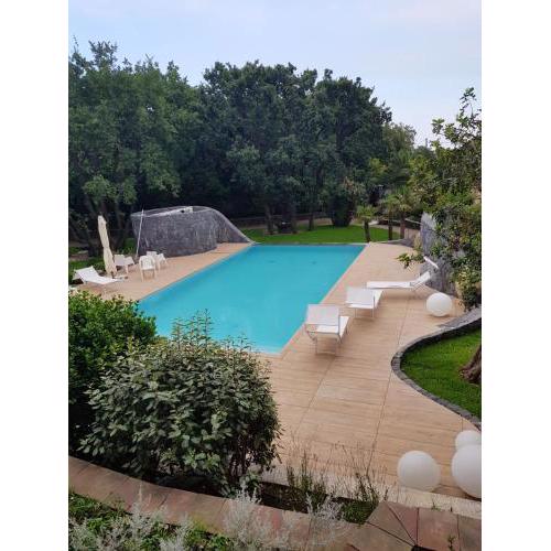 Studio with shared pool enclosed garden and wifi at Trecastagni 8 km away from the beach