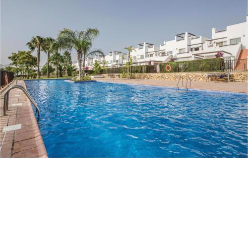 Stunning apartment in Alhama de Murcia with 2 Bedrooms, Internet and Outdoor swimming pool