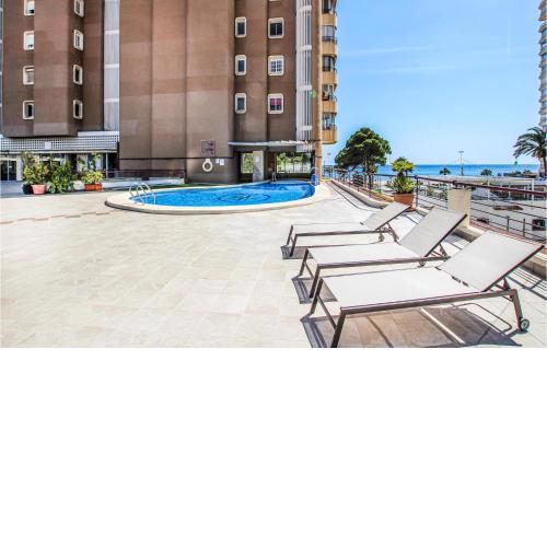 Stunning apartment in Benidorm with 1 Bedrooms, WiFi and Outdoor swimming pool