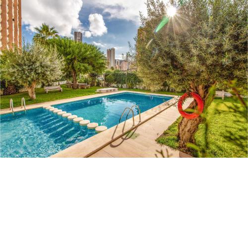 Stunning apartment in Benidorm with Outdoor swimming pool and 1 Bedrooms