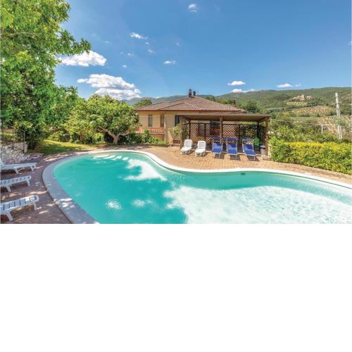 Stunning apartment in Giano dellUmbria PG with 1 Bedrooms, WiFi and Outdoor swimming pool