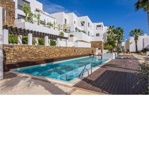 Stunning apartment in Mojcar with Outdoor swimming pool, WiFi and 2 Bedrooms