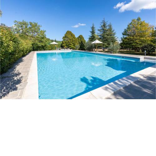 Stunning apartment in Monte S,M,Tiberina PG with 2 Bedrooms and Outdoor swimming pool