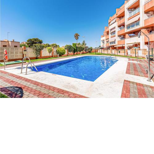 Stunning apartment in Roquetas de Mar with Outdoor swimming pool and 1 Bedrooms