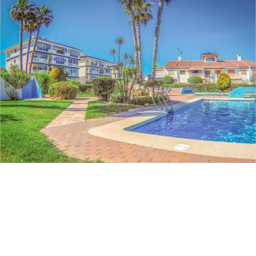 Stunning apartment in Torrevieja-La Mata with 2 Bedrooms, Outdoor swimming pool and Swimming pool