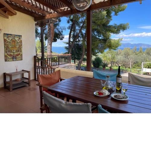 Stunning Evia Sea View Country House
