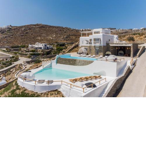 Stunning Full Moon Villa Ornos Mykonos