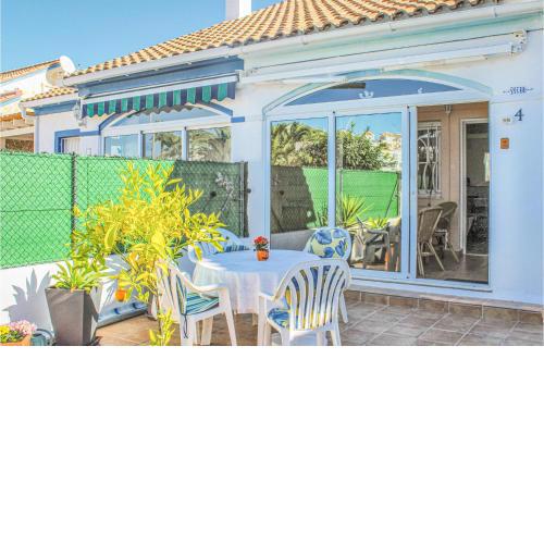 Stunning home in El Verger with 2 Bedrooms and Internet