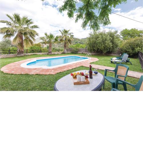 Stunning Home In Zahara De La Sierra With 1 Bedrooms, Wifi And Swimming Pool