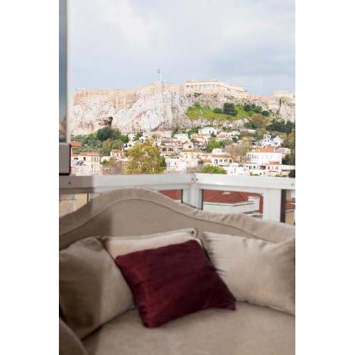 Stunning Studio with Acropolis and Parthenon View