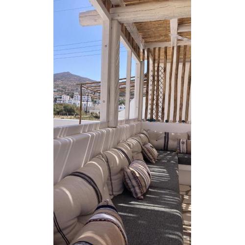 Stunning Villa Roof top with sea view Ios Greece