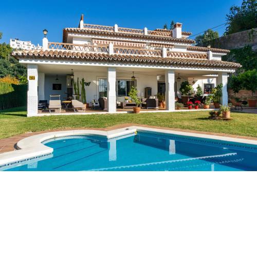 Stunning villa with private pool near Fuengirola and Mijas Pueblo