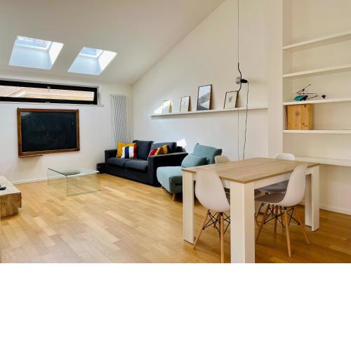 Stupendo loft con terrazzo in pieno centro