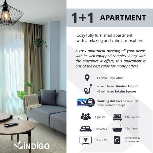 Stylish 1BR APT w/the perfect location