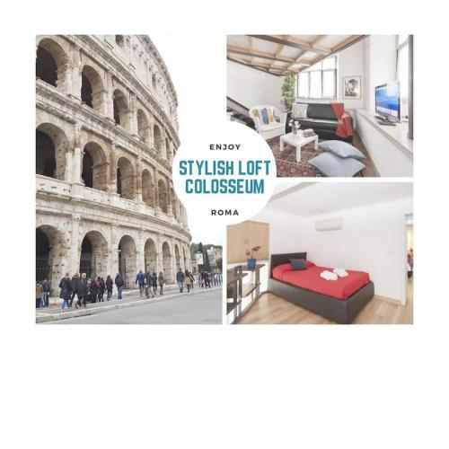 Stylish Loft - Colosseum 4 min Walk -3 Beds -Sleeps up to 6 people