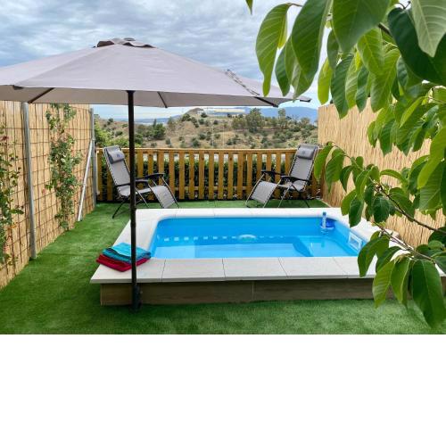 Suite Apto de invitados Montes de Málaga- Climatized Pool&Garden