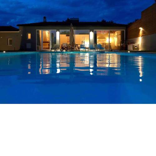 Sunlit Pool House