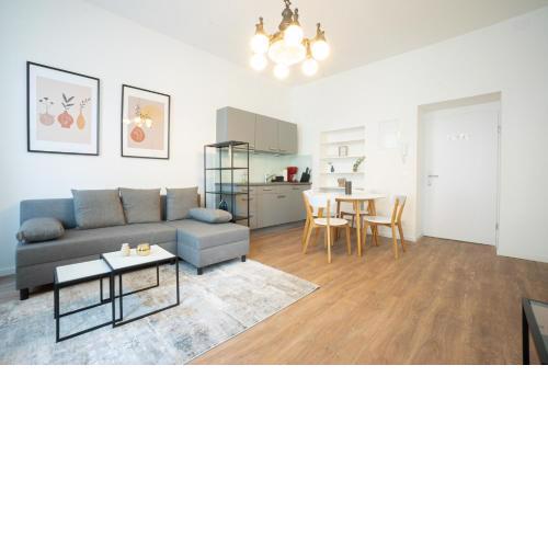Sunny apartment in Leopoldstad + terrace with grill