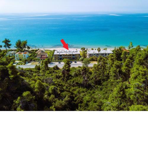 Sunny Bay, beachfront 1-bdrm apartment