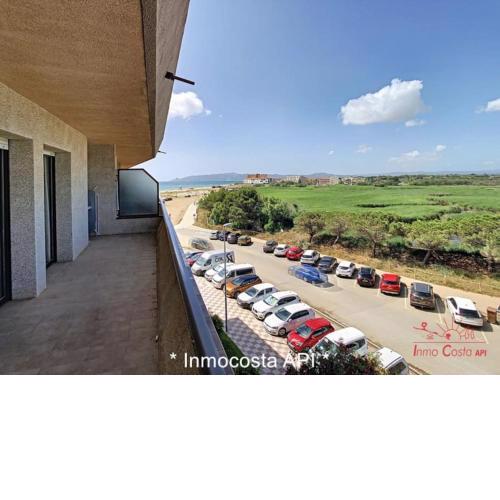 Sunny, beach front apartment. Pineda Apartments