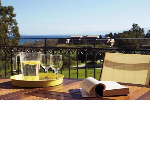Sunny Coco mat villa in Katelios with a sea view