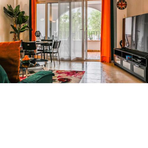 Sunny First Floor Apartment with Pool Views at La Torre Golf - AE1212
