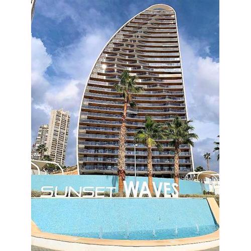 Sunset Waves Excellent Apartment in Benidorm