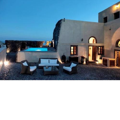 Super Luxury Santorini Villa Mansion Kyani Private Pool 3 BDR Megalochori