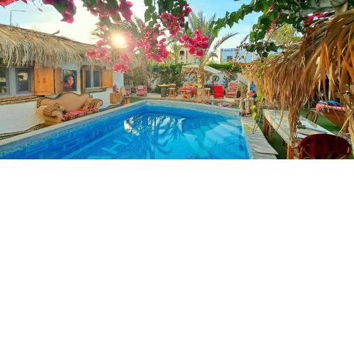 Surfers-Lounge-Dahab Lagoon with Swimming-Pool - Breakfast - Garden - Beduintent - BBQ - Jacuzzi